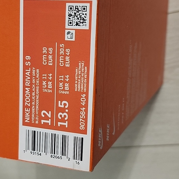 NIKE Men ZOOM RIVAL S 9 Sz12 New - Picture 6 of 6